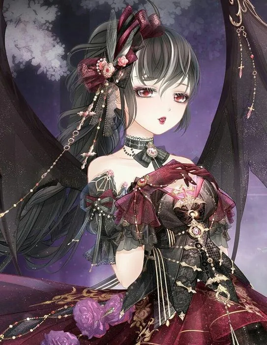 Anime boy lạnh lùng với ánh mắt sắc lạnh và bí ẩn
