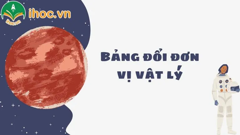 Bảng đổi đơn vị vật lý
