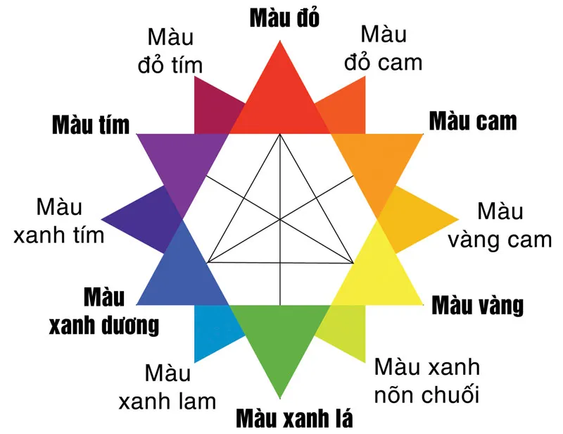 Bánh xe màu sắc trong nhuộm tóc