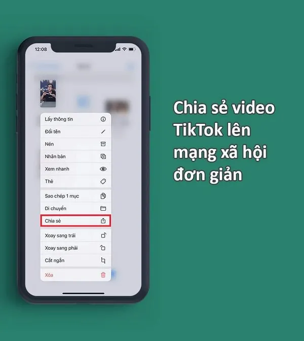 Chia sẻ video tải về trên các nền tảng mạng xã hội