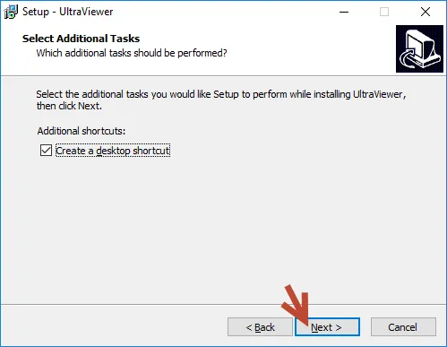 Giao diện cài đặt icon UltraViewer