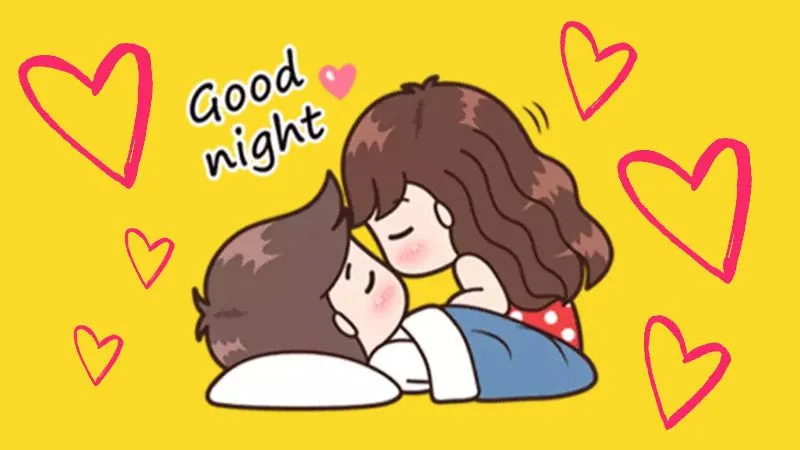 Hình ảnh hoạt hình chúc ngủ ngon