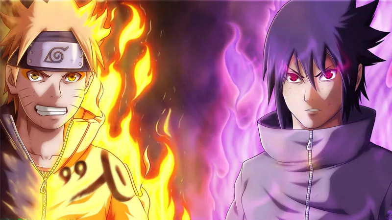 Hình ảnh Sasuke với Sharingan ngầu