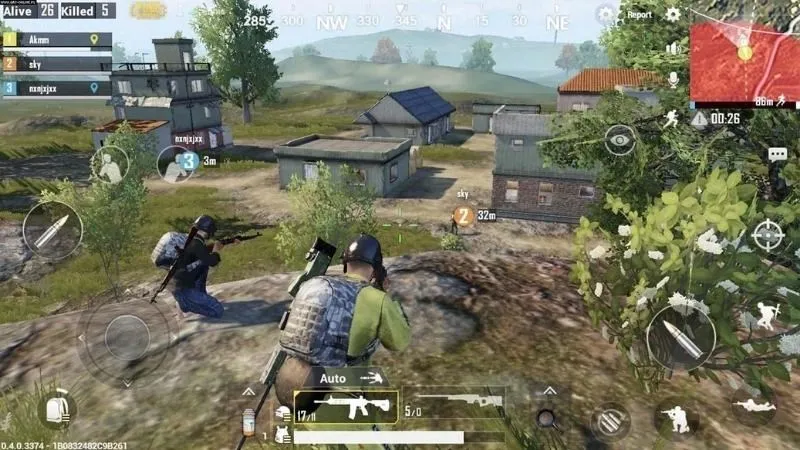 Ingame trong PUBG