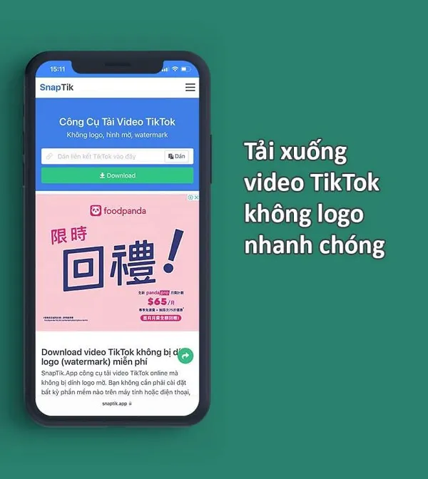Tải video không logo về điện thoại dễ dàng