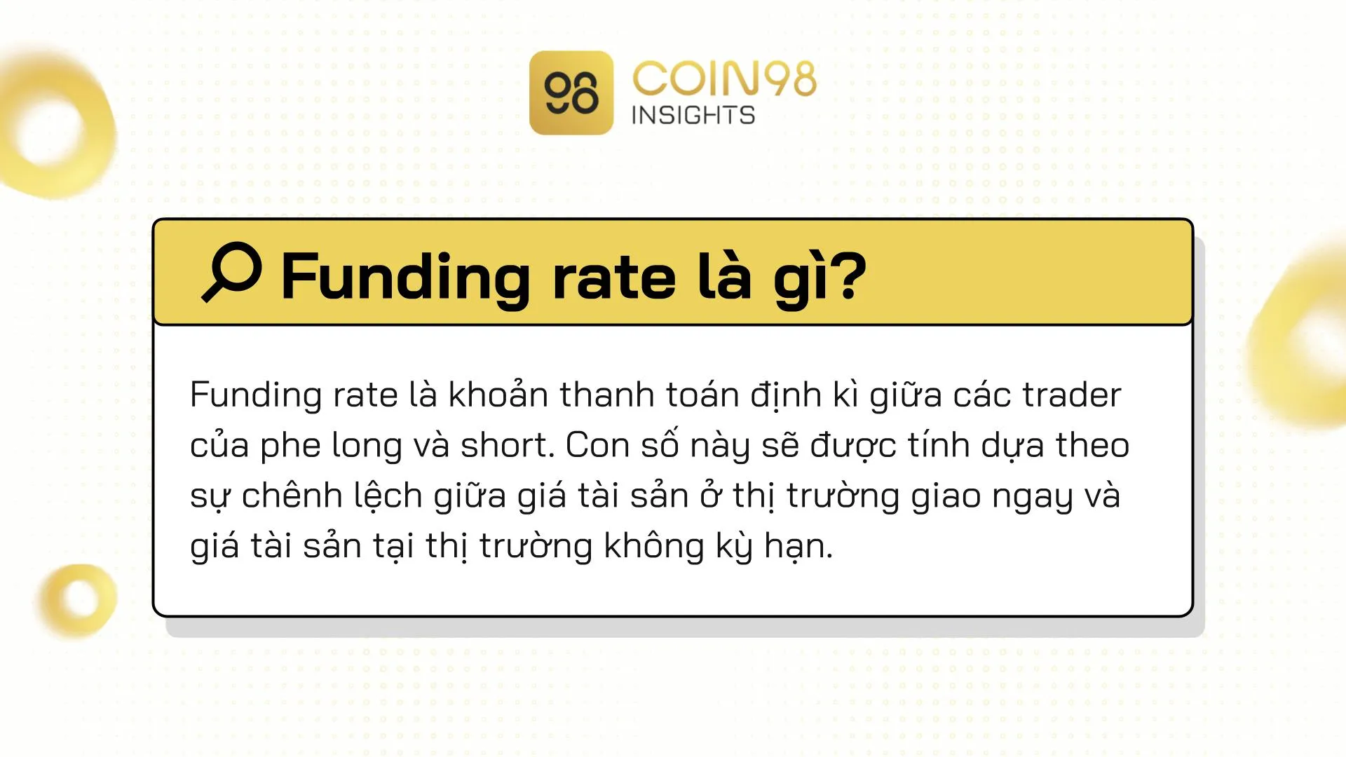Biểu đồ funding rate