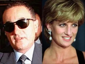 Công nương Diana và Dodi Al-Fayed