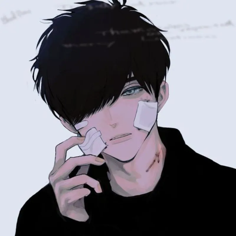 anime buồn cô đơn nam
