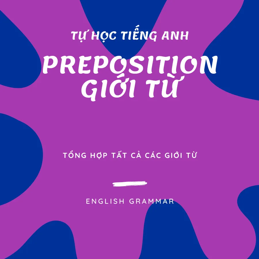 Giới từ trong tiếng Anh