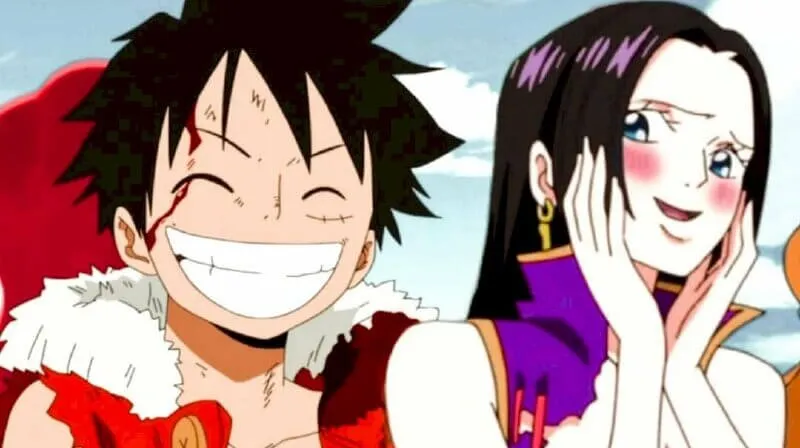 Hancock say đắm Luffy