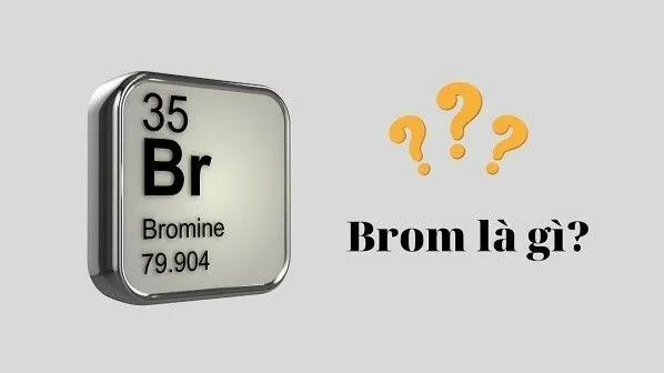 Hình ảnh Bromine trong bảng tuần hoàn