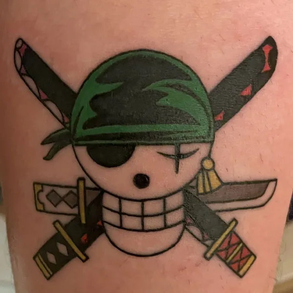 Hình xăm Zoro biểu tượng