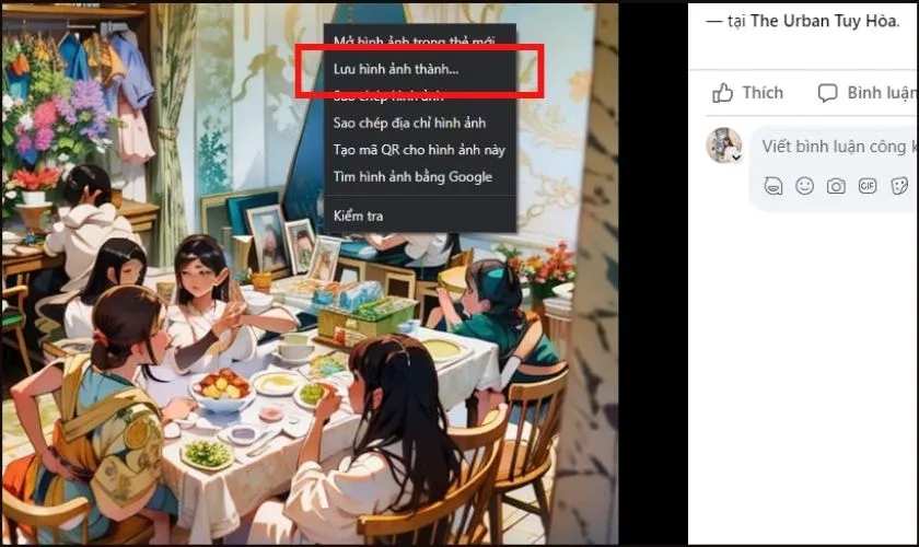 Hướng dẫn lưu ảnh từ Facebook