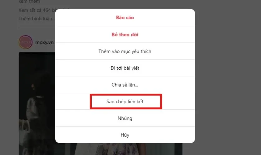 Hướng dẫn lưu ảnh từ Instagram