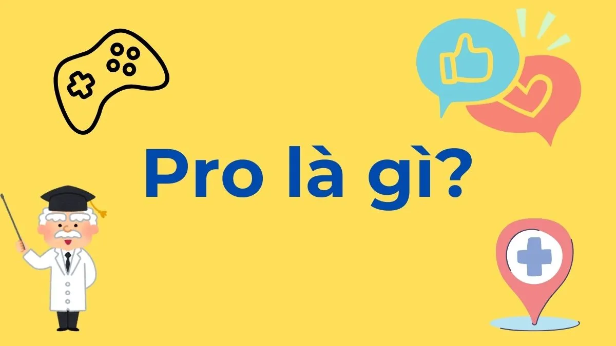 Pro là từ rút gọn của Professional (chuyên nghiệp)