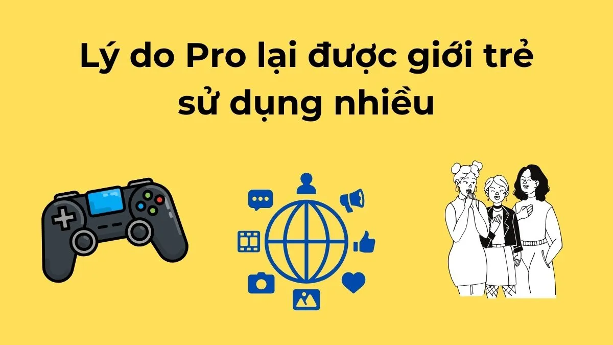 Sự lan rộng của từ Pro trong đời sống giới trẻ