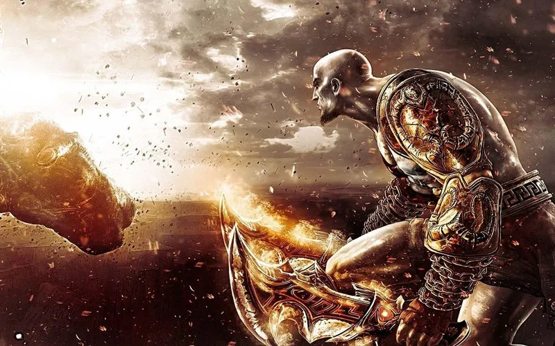 Kratos đối đầu với Zeus trong trận chiến định mệnh