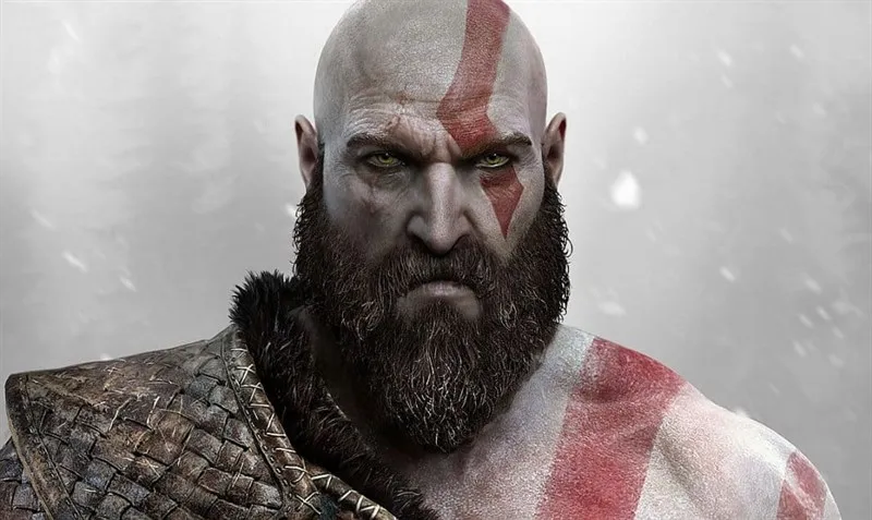 Tạo hình mạnh mẽ và ấn tượng của Kratos trong God of War (2018)