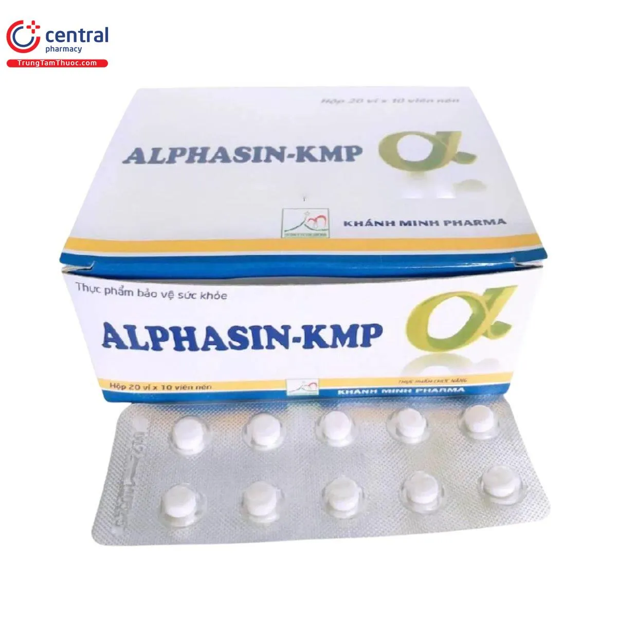 Bromelain có trong thành phần Alphasin KMP