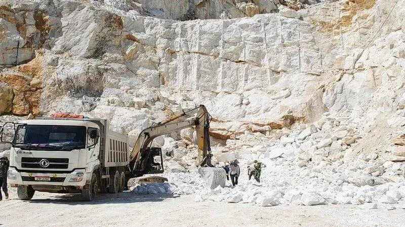 Quá trình xử lý quặng dolomit sau khai thác