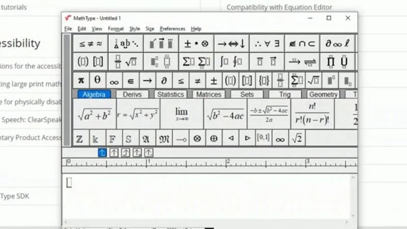 Thông tin cấu hình phần cứng phù hợp để chạy MathType mượt mà