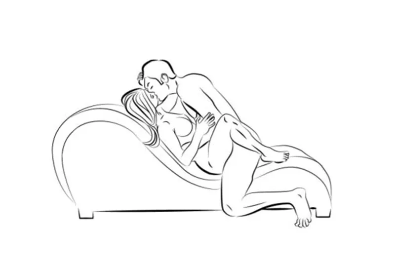 Tư thế truyền thống trên ghế tantra