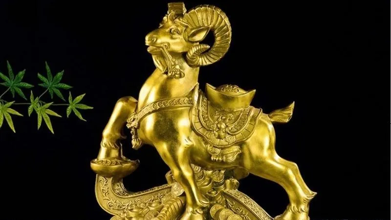 Tượng dê phong thủy