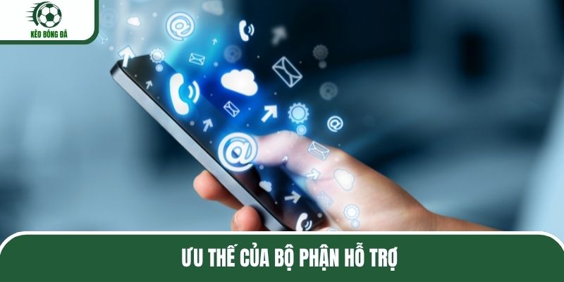 Ưu thế của bộ phận hỗ trợ