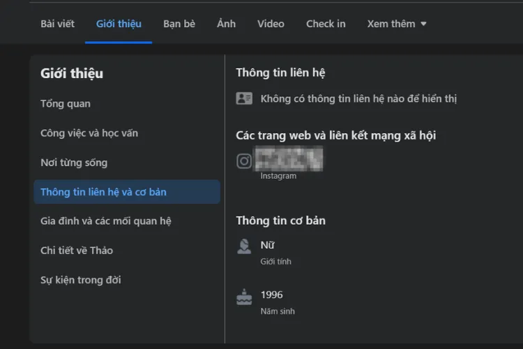 Xem email của Facebook người khác trên trang cá nhân