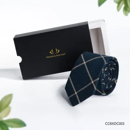Cà Vạt Cotton Bản 6 cm - CC6XDC003