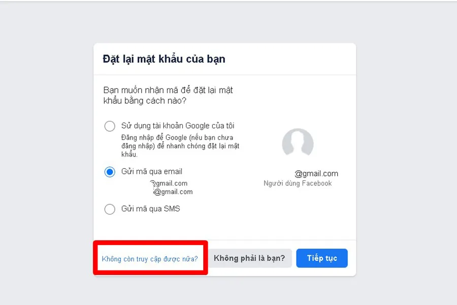 Click vào không còn truy cập được nữa