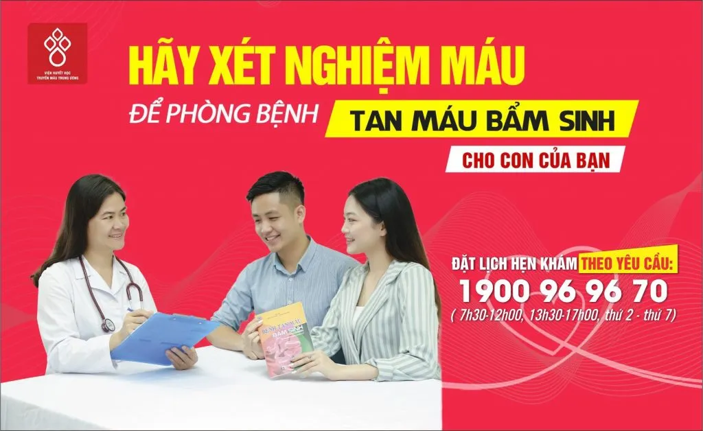 Điện di huyết sắc tố giúp phát hiện tan máu bẩm sinh