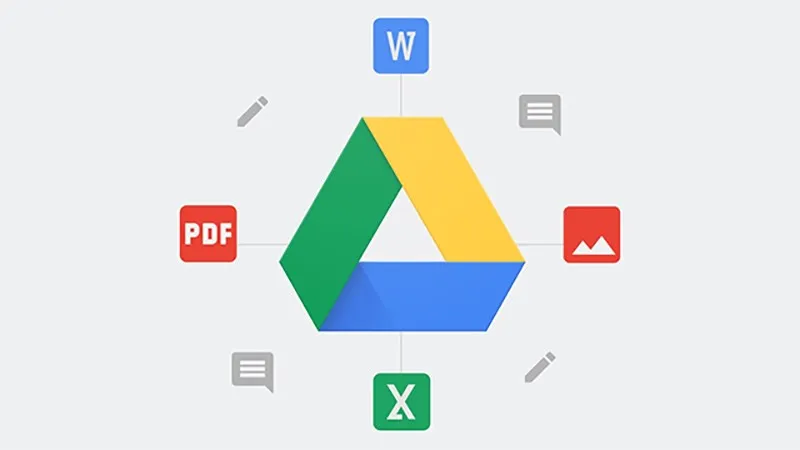 Giao diện Google Drive trên PC