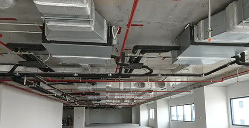 Hệ thống FCU hồi trần tự do trong công trình