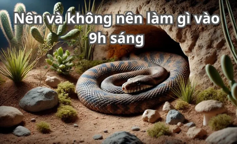 Hình ảnh minh họa các hoạt động nên và không nên làm vào giờ Tỵ