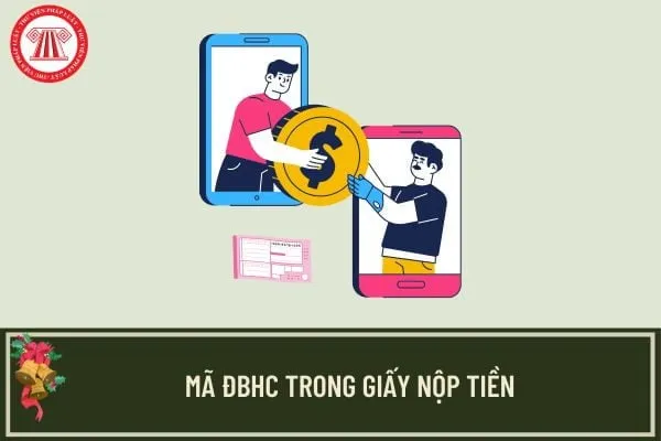 Mã ĐBHC trong giấy nộp tiền trên eTax cho tổ chức là gì