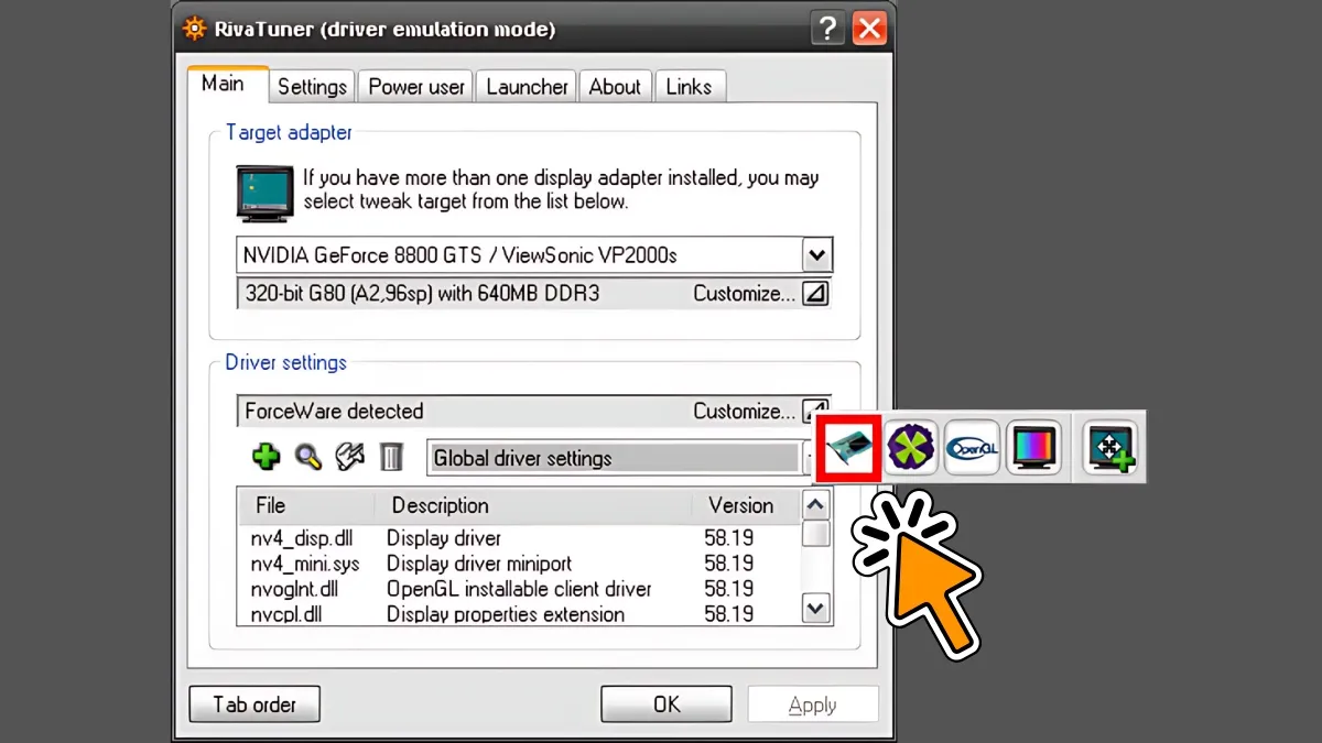 Tính năng điều chỉnh tốc độ quạt giúp kiểm soát nhiệt độ GPU