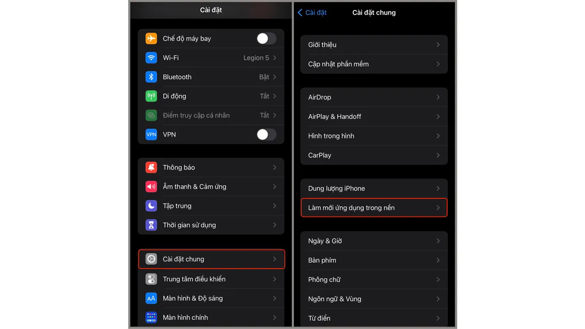 Ứng dụng chạy ngầm là gì? Ảnh minh họa các ứng dụng đang chạy ngầm trên điện thoại.
