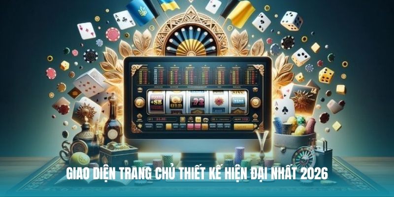 Giao diện trang chủ thiết kế hiện đại nhất 2026